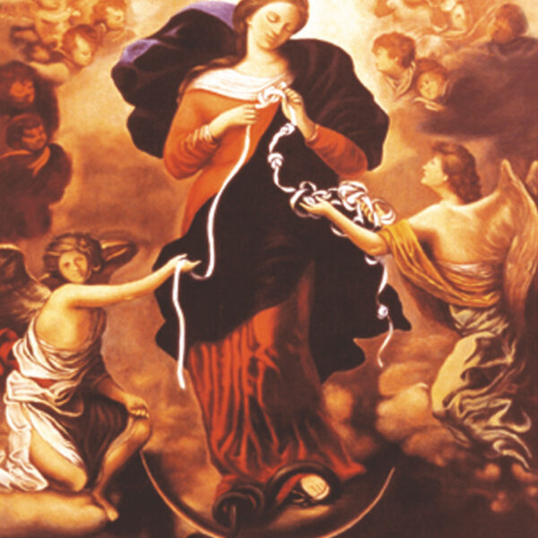 Santino Maria che scioglie i nodi